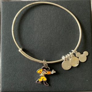 Disney parks Alex and Ani Goofy movie Bangle bracelet.